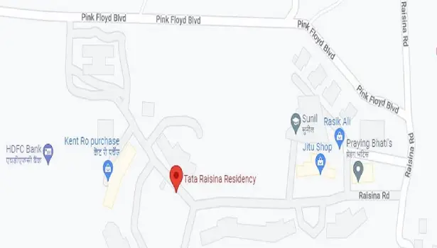 tata-raisina-location-map