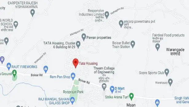 tata-housing-boisar-location-map