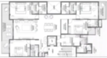 Tata Varnam 5 BHK Duplex Apartment floor plan